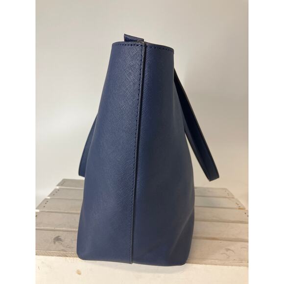 KATE SPADE NAVY BLUE SAFFIANO LEATHER WOMENS SHOULDER BAG - Picture 6 of 16